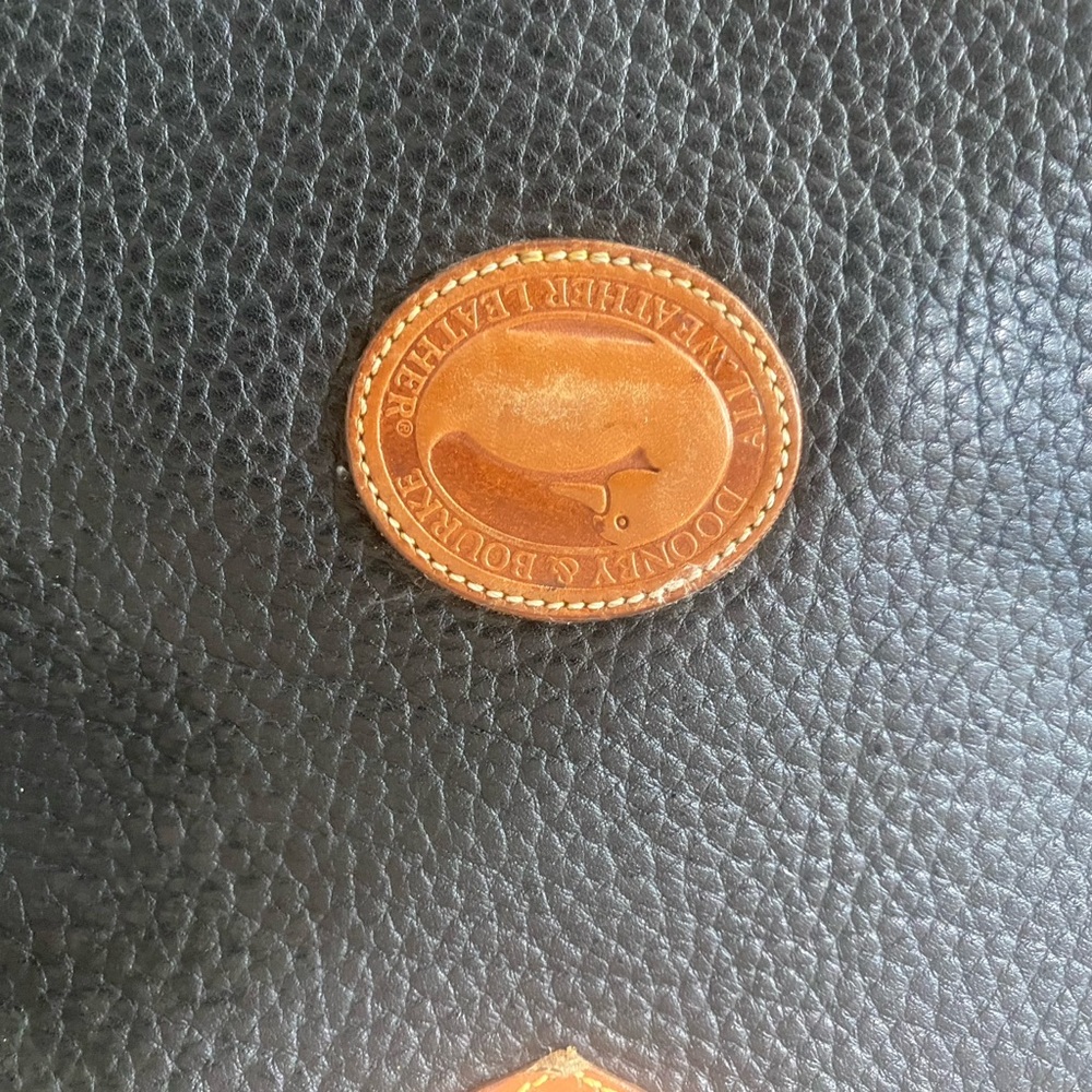 Dooney & Bourke Black Textured Leather Bag